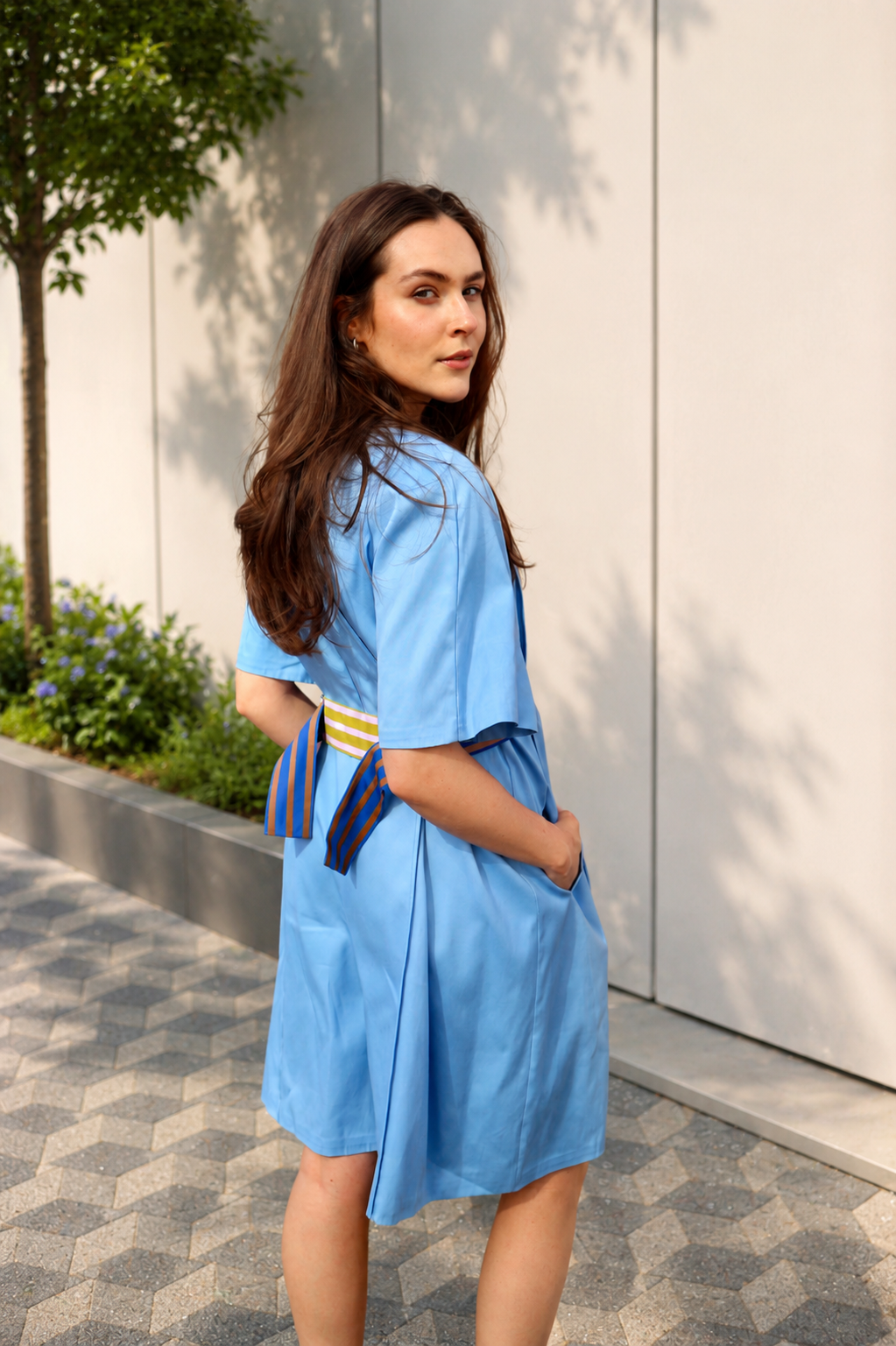 Blue Jumpsuit