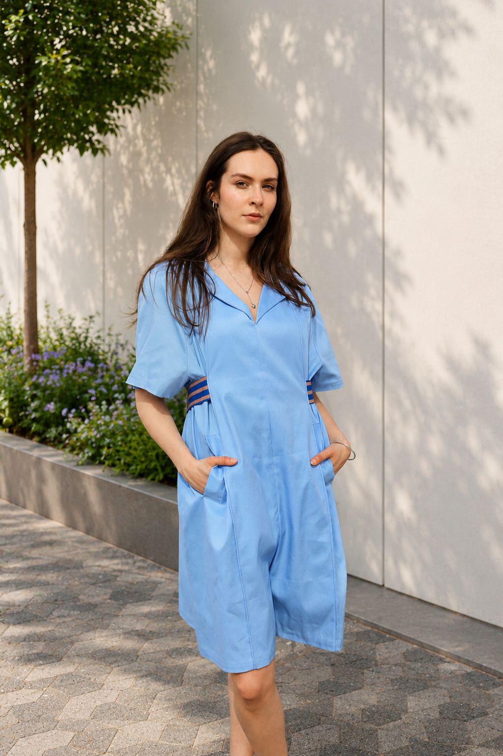 Blue Jumpsuit