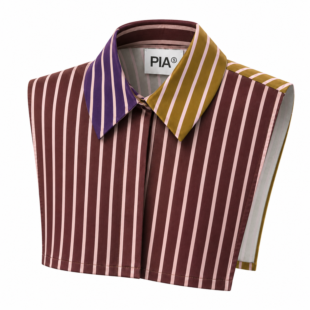 Stripe Layering Collar - dark
